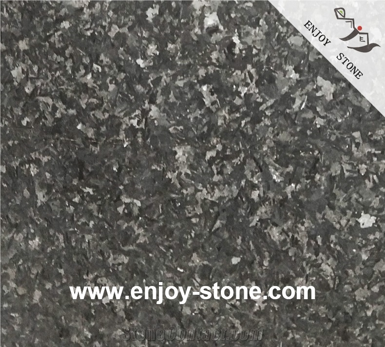 Yx New G684 Honed Black Granite Floor Slab & Tile