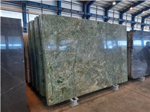 Birjand Forest Green Marble Slabs