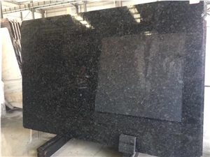 Angola Black Granite Kitchen Slabs Polished