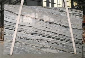 Blue Danube Marble Slabs Tiles