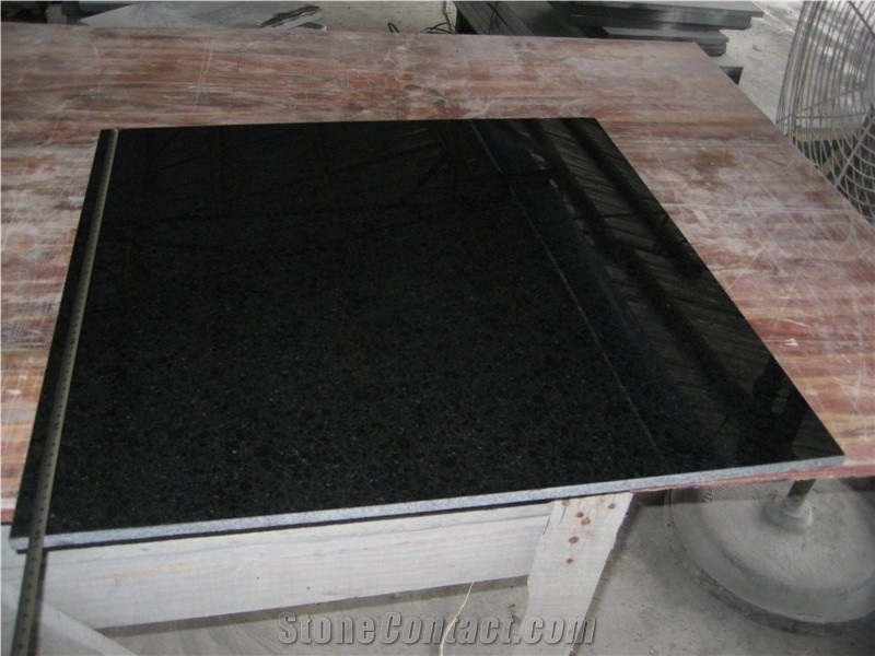 G684 Fuding Black Granite Curbstone Set