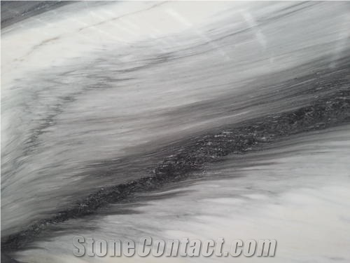 Gucci Grey China Marble Slabs Tiles Grey Wave