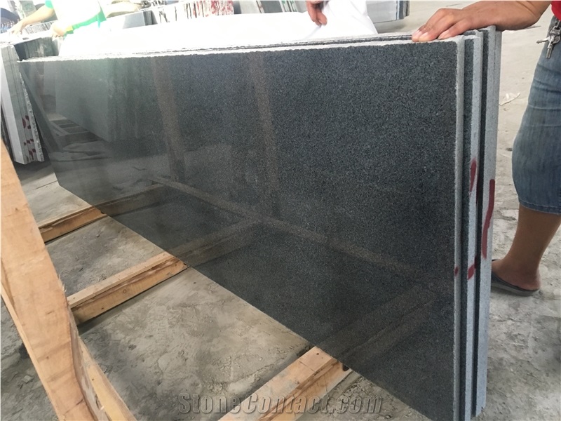 Old G654-Changtai Grey Black Granite Slab Tile