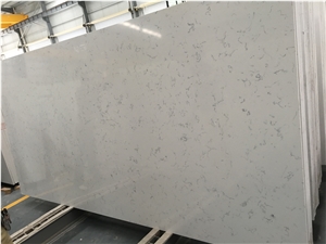 Venata White Quartz Slabs Artificial Marble Stone