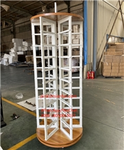 Elegant Rotary Display Rack For Stone,Mosaic,Tile