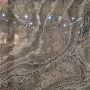 YUANDA Cross Cut Obama Marble Slabs With Wooden Grain