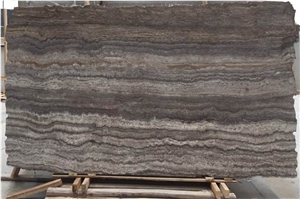 YUANDA Iran Silver Grey Travertine Slabs