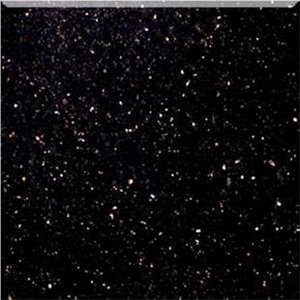 Black Galaxy Granite Polished Slabs & Tiles