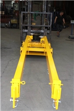 China Double Forklift Boom Stone Lifting Tools