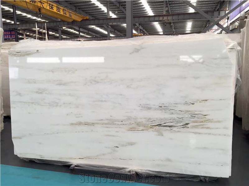 China Royal White Marble Polished Big Slabs