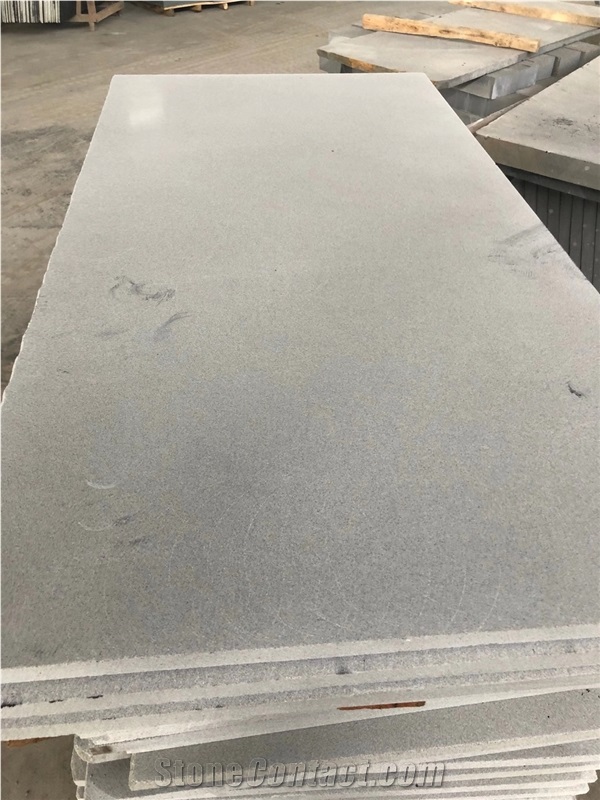 China Sichuan White Sandstone Honed Tiles & Slabs