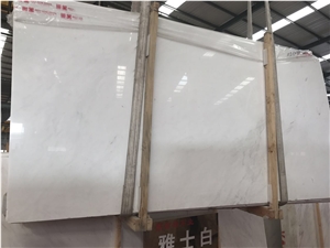 China Sichuang White Marble Polished Big Slabs