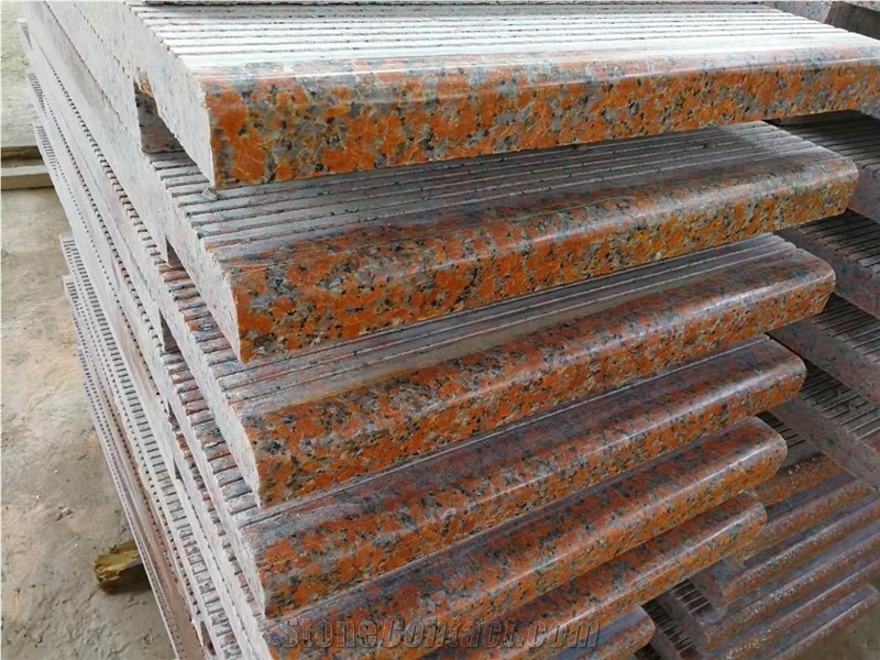 Chinese Maple Red Granite Polished Slabs & Tiles