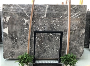 Chinese Romantic Grey Marble Polished Big Slabs