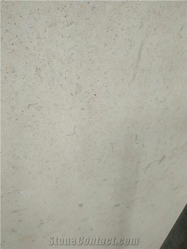 Creamy-White Limestone Semi-White Limestone Slabs