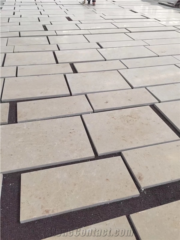 Germany Jura Beige Marble Polished Flooring Tile