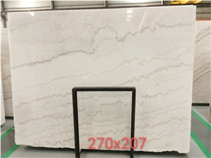 Guangxi White China Marble Polished Big Slabs