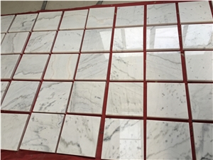 Guangxi White China Marble Polished Floor Covering
