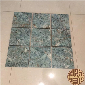Iran Montage Green Granite Polished Floor Tiles
