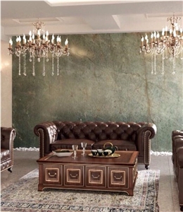 Iran Montage Green Granite Polished Wall Covering
