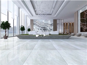 Pakistan Pure White Onyx Polished Floor Covering