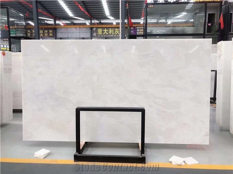Pakistan Pure White Onyx Polished Floor Covering