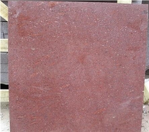 Red Porphyry Flamed Garden Stepping Pavements