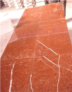 Spain Rojo Alicante Red Marble Polished Big Slabs