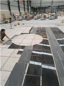 Sri Lanka Brown Granite Polished Floor Covering