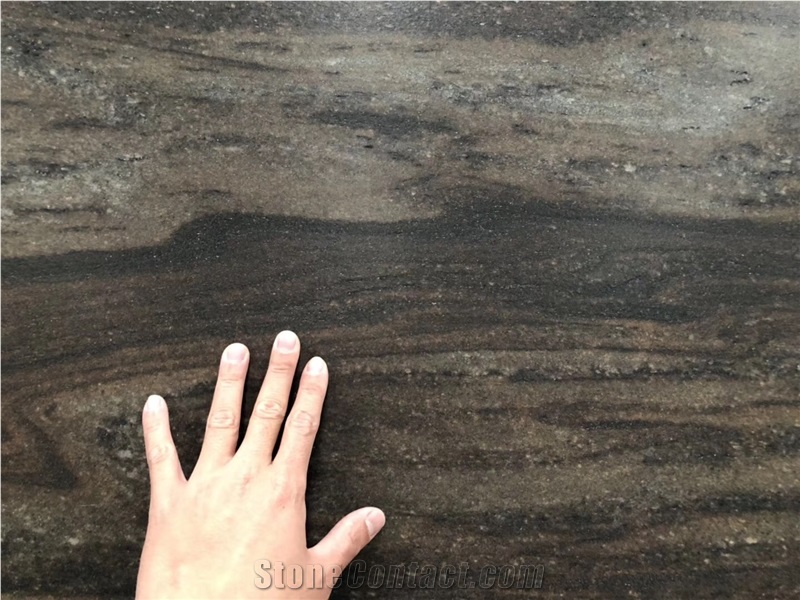 Sri Lanka Brown Granite Polished Floor Covering