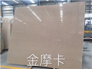 Turkey Golden Moca Marble Beige Polished Slabs