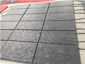 Versace Black Granite Brushed Floor Covering Slabs