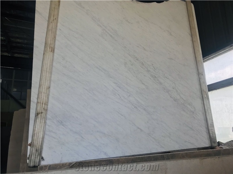 Carrara White Marble Backed Honeycomb Table Tops