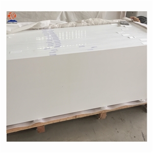 Artificial Pure White Marble Slab and Tile