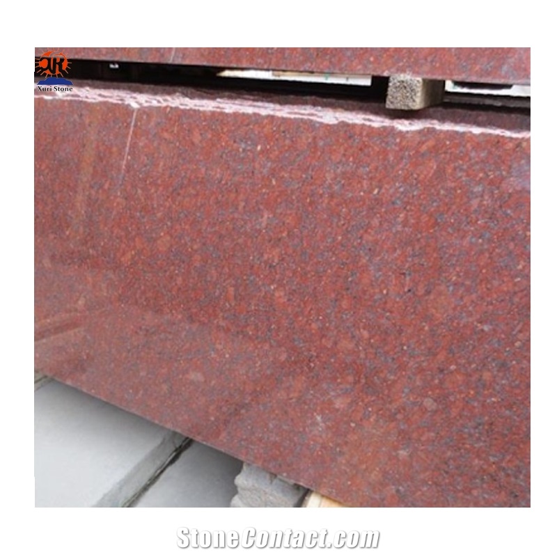 Indian Red Imperial Red Granite Polished Tiles