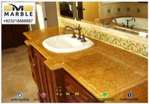 High Quality Golden Marble Prices / Gold