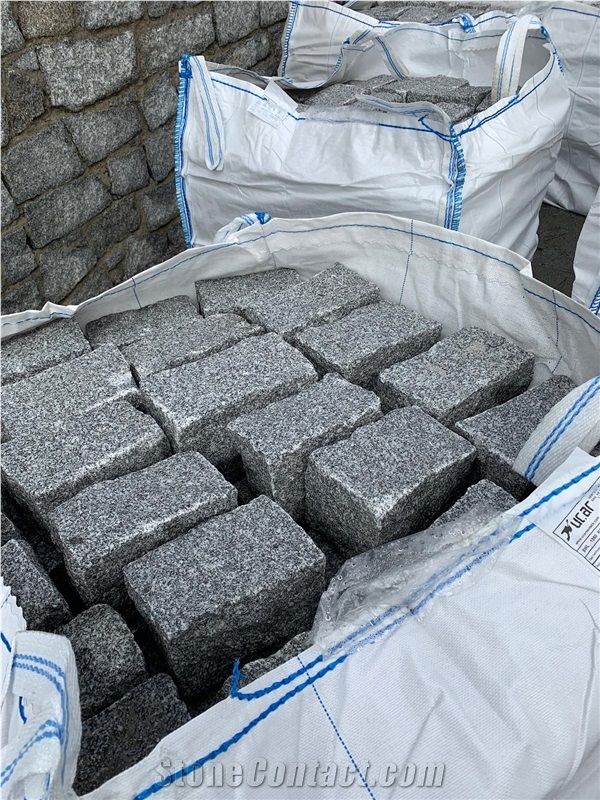Granite Cobblestones, Granite Cube Stone Pavers