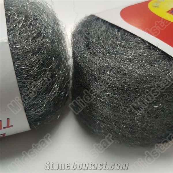 Steel Wire Wool Pad 0000 Fine Grade for Polishing