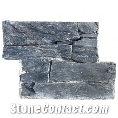 Z Stone Black Slate Stone Cladding Exterior Wall