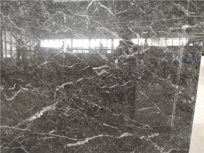 Wyndham Grey Marble Slab, Amet Grey Marble Tile