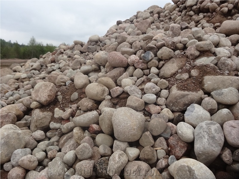 River Granite Pebbles, River Cobbles