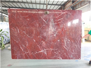 Rosso Impero Natural Marble Slabs