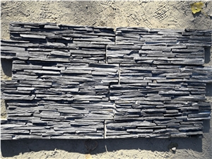 Black Slate Wall Tiles Cultured Stone