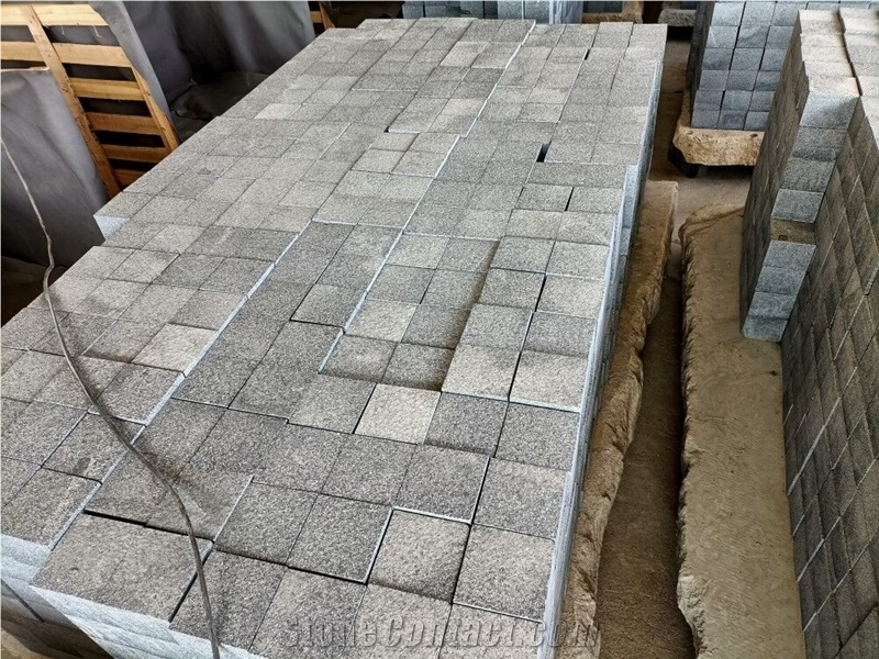New Padang Dark Granite Cube Stone Pavers