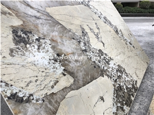 Pandora White Ivory Beige Granite Slabs Tiles