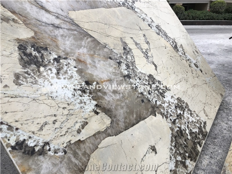 Patagonia White Granite Pandora Granite Slabs