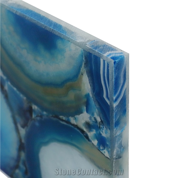 China Gemstonte/Semi-Precious Stone/ Blue Agate
