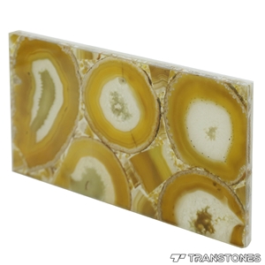 Decorative Yellow Agate Stone for Countertop