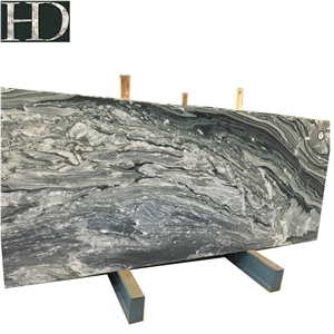 Chinese Colorful Wooden Grain Marble Big Slabs