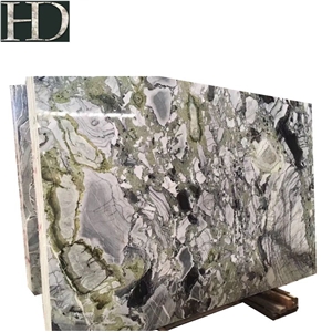 Factory Direct Polished Ice Jade Marble Slabs